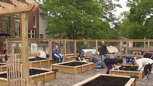 Community Garden Project begins on Broadway Street