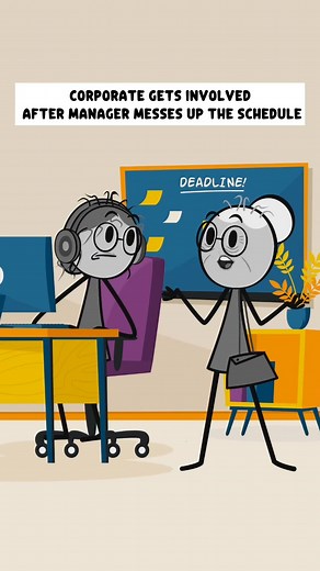 Corporate be like 😂 #tonyanimation #comedyreels #animationmeme #funnymoments #funnyreels #usareels #skitscomedy #corporate #management #skits #corporatelife #corporateevents #corporateamerica #fblifestyle | Tony Animation