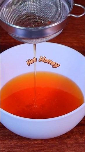 How to Make Hot Honey at Home in Less Than 30 Seconds #easyrecipes #cooking #Hothoney