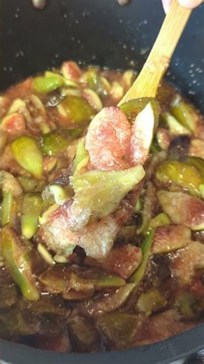 Summer Fig Jam with only 3 Ingredients # shorts