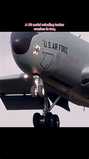 A US KC-135 aerial refueling tanker aircraft crashed in western Iraq during US-Israeli military