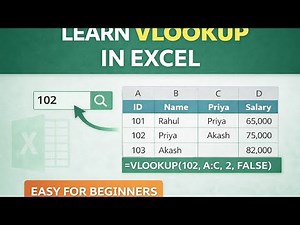 VLOOKUP Formula in Excel | Complete Tutorial with Examples | Easy for Beginners