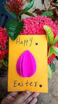 easy easter 🐣 card ✨ making #shorts#giftcard