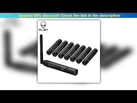 ALIEN 24G ISM Wireless DMX 512 Dfi Controller XLR Receiver Transmitter For Disco DJ Party Bar