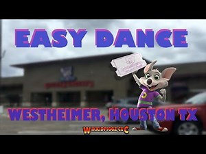 Chuck E. Cheese- Easy Dance + Countdown (Westheimer, Houston TX)