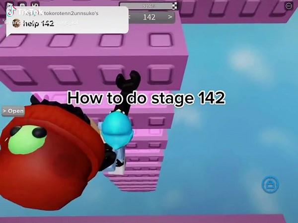 How to Beat Stage 142 in Roblox Obby
