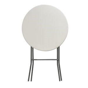 [Hot Item] Party Rental Bistro Use Lightweight HDPE Portable Round Plastic Cocktail Bar High Table