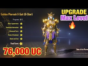 I Spent 76,233 UC For Upgrade PHARAOH to Max Level | PUBG MOBILE TACAZ