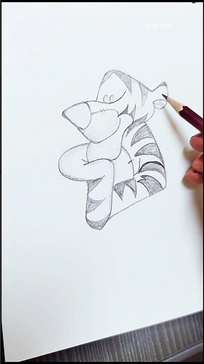 How To Draw A Little Tiger Step by Step for Beginners | Easy Drawing Tutorial