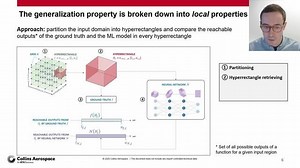 Ensuring Machine Learning Generalization in Avionics Using Formal Methods
