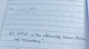 4) What is the relationship between absorbance and transmittanc... | Filo