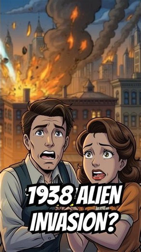 1938 ALIEN INVASION? 👽🛸