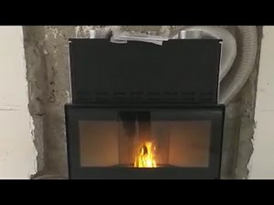 Insert de cheminée a pellets a air pulsé (comment distribuer l'air chaud avec (Insert/cheminée)