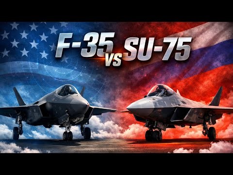 F-35 vs Su-75 Checkmate – The Ultimate 5th Generation Fighter Showdown