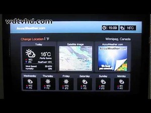 WDTV Live Hub Media Center UI DEMO