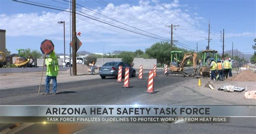 Arizona heat safety task force delivers key worker protections