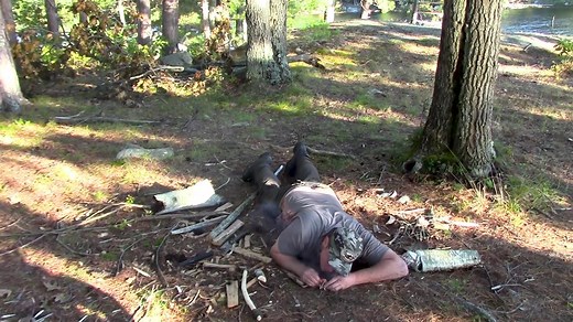 68K views · 335 reactions | If you're stuck without matches or a lighter and it's wet outside, you can still make a fire. | Field & Stream | Facebook