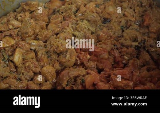 Close-up of cooked seafood, including shrimp and crab in a skillet Stock Video Footage - Alamy