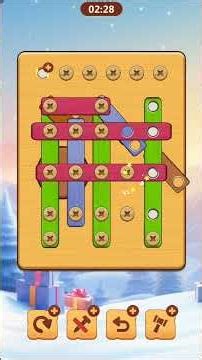 Wood nuts & bolts puzzle- mobile shorts game videos