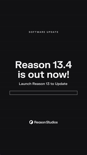 Reason Studios on Instagram: "Reason 13.4 is here! Enjoy faster graphics rendering, improved GPU support, and plenty of bug fixes. Reason is now using Metal for Mac and ANGLE/Direct3D11 for Windows. No more OpenGL drivers—just smooth, widely supported graphics performance. Together with bug fixes, particularly for the Browser, Reason 13.4 is a must-download. Just start Reason 13 to update and check the release notes."