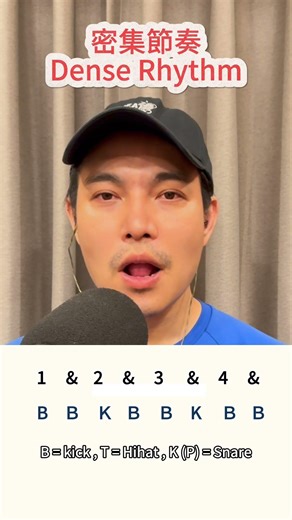 20. Basic Pop Rhythm Beatbox 密集節奏Dense Rhythm『ECHO李昶俊』80bpm