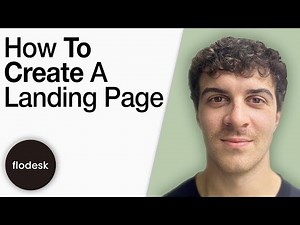 How to Create a Landing Page on Flodesk [2025 Full Guide]