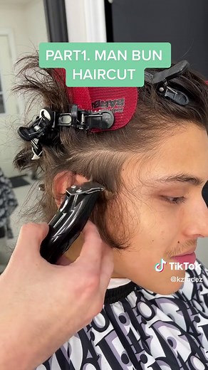 Unique and Stylish Man Bun Haircut Tutorial