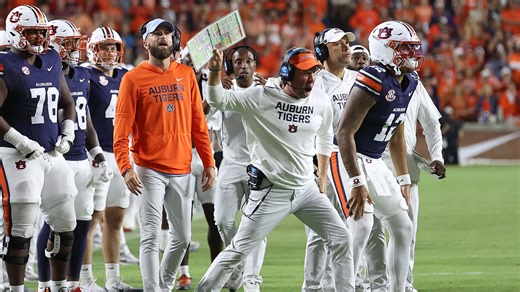 Even Auburn's Hugh Freeze doesn't understand bizarre non-touchdown vs. Georgia