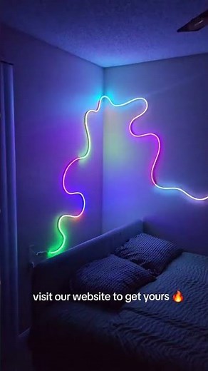 Neon LED Strip Lights 12-24V 84LEDs/M Silicone Neon Rope Light with Music Sync RGBIC #Dreamcolor