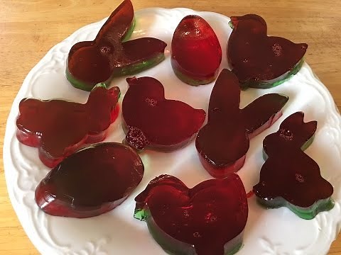 How to make rainbow jello