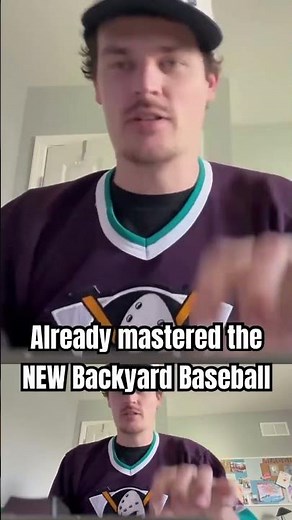 I already mastered the new backyard baseball homerun derby. #backyardbaseball #gaming