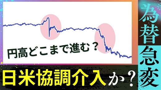“異例の日米協調介入”観測の背景…円高は今後どこまで進む？｜SPECIALコンテンツ|テレ東BIZ