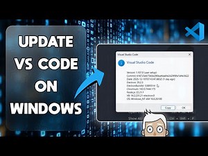 Update VS Code on Windows in Seconds