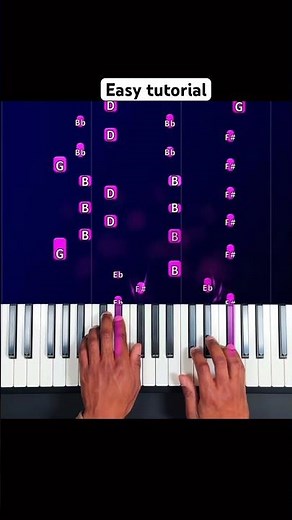How to play fallen down on piano easily #pianosoinapp #pianotutorial