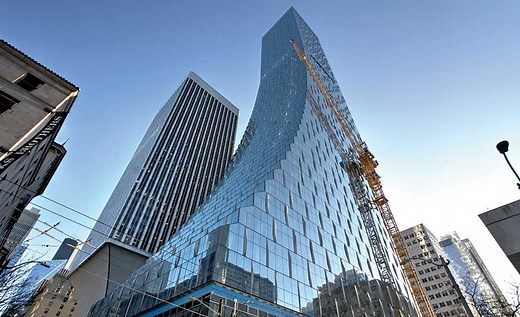 Rainier Square Erector Says Speed Core Could Rise Even Faster