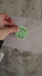 Happy Mail Stickers: Thermal Label, Small Business Packaging - Etsy