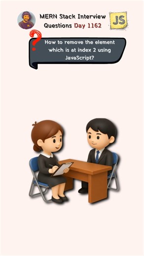 PC Prajapat ll Software Engineer | Remove an element from an array easily using splice() 🔥 Just give the index and how many elements to delete ✅ Perfect trick for JavaScript... | Instagram