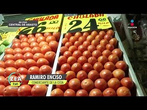 Así los precios de las verduras en la Central de Abasto de la CDMX | Noticias con Francisco Zea