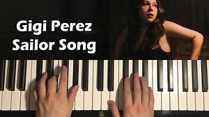 How To Play - Gigi Perez - Sailor Song (Piano Tutorial Lesson) | AmosDoll Music