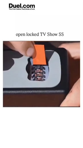 EXPLAINING VERSE on Instagram: "- The instagram post features a 53-second video tutorial, likely from a TV show, demonstrating how to decode and open a standard combination padlock using a thin strip of paper inserted between the shackle and body to feel internal wheel gaps, then adjusting dials by ±5 to reveal the combination. - This shim technique exploits design flaws in low-cost padlocks with loose tolerances, allowing bypass without tools; it's documented in lockpicking guides like wikiHow 