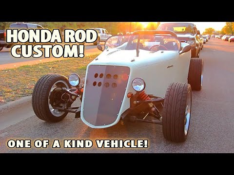 HONDA ROD!!! - CUSTOM VEHICLE!!! One of a Kind Hot Rod!