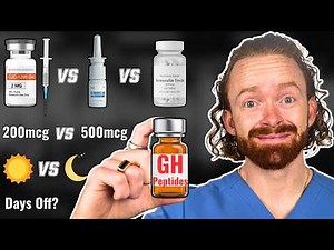 CJC-1295, Ipamorelin, Tesamorelin & Sermorelin: Dosing, Forms, Timing, Frequency, & Cycles