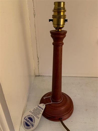 Vintage Wooden Column Table Lampbase Unused Traditional Decorative Stylish Interior Lighting Nostalgia Country House Style Gift - Etsy UK