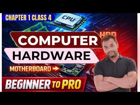 Computer Hardware Chapter 1 Class 4 | CPU, RAM, Motherboard Explained | Beginner to Pro (Hindi)