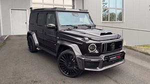 800 HP upgraded G-Class showcases Brabus performance enhancements