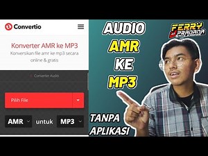 Cara Convert AMR To MP3 Tanpa Aplikasi
