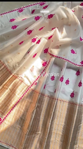 Aavaran by Pranati | | Bridemaids Collection | 💕 beautiful Assam silk mekhela chadar from the silk house @aavaran_ghy with premium zariwork . . .... | Instagram