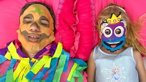 Stacy and Dad are going to Halloween party | MaJa Kids Tv Moral Stories - Cartoon for Children