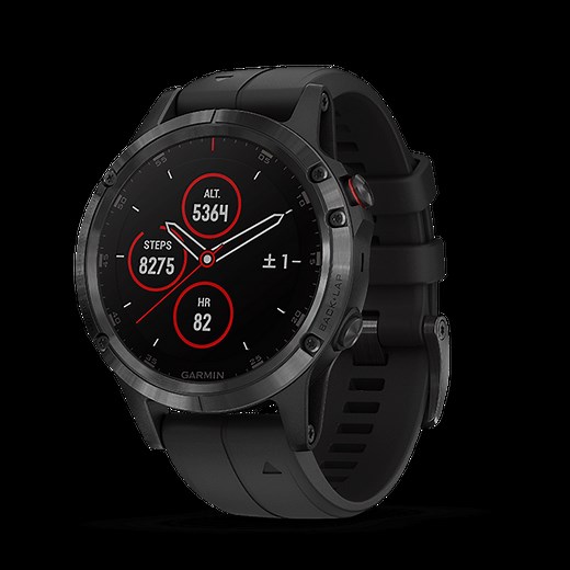 fēnix 5 Plus Sapphire Black | スマートウォッチ | Garmin 日本