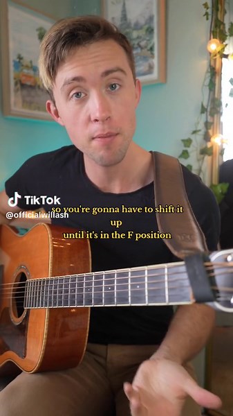 How to transpose the chords C - Dm - C Bb - F - Gm into an easier key! #fyp #musiclesson #guitarlesson